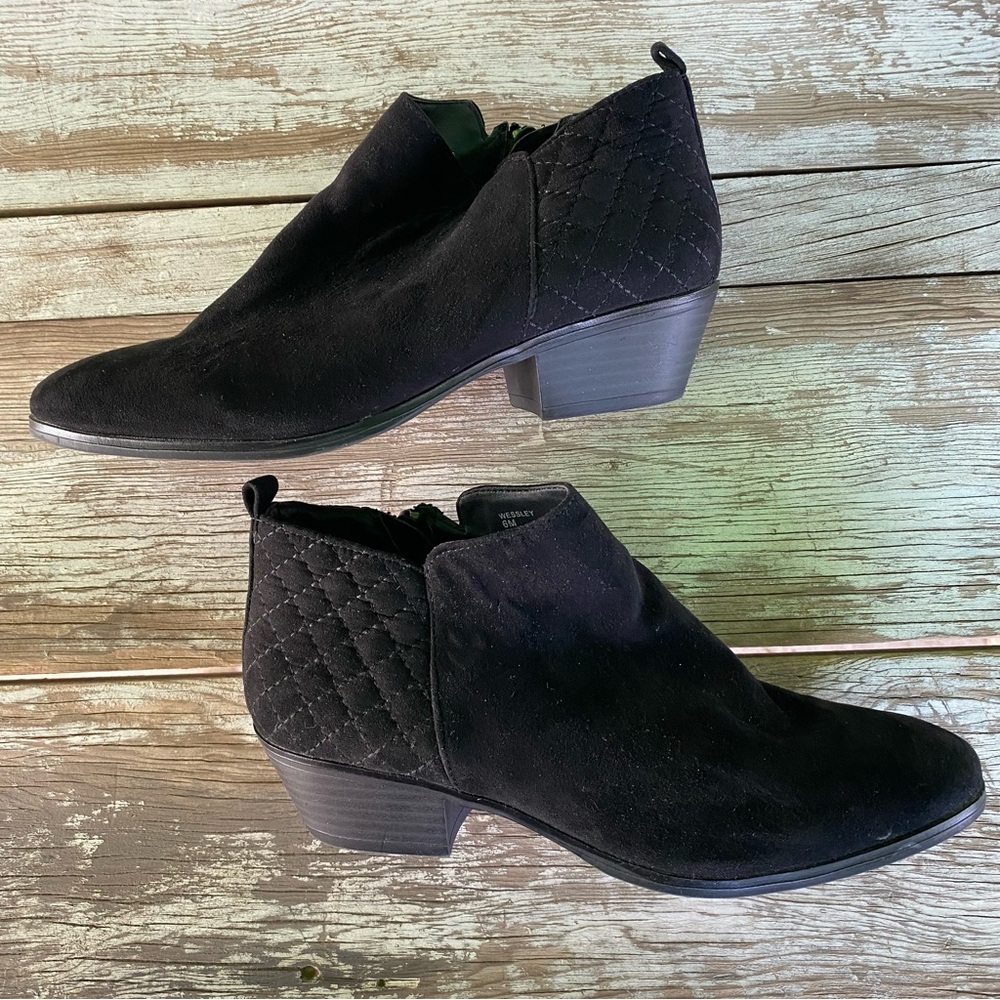 Women's Black Ankle Boots by Style and Co Size 6